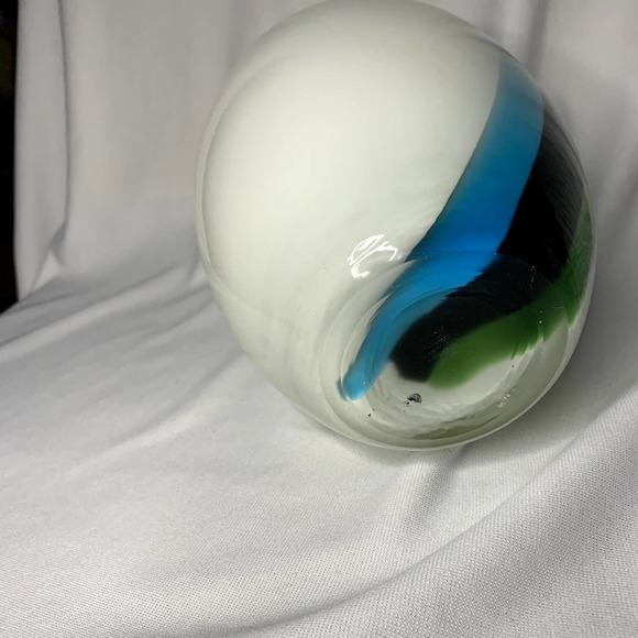 VTG MCM Hand Blown Cased Art Sakasi Glass Vase - Picture 3 of 3